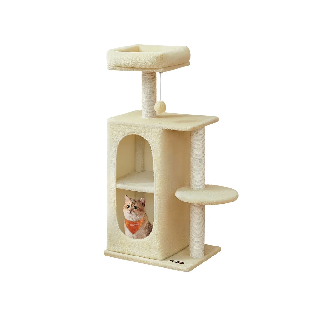 Albero per Gatti con 2 Grotte Tiragraffi - Image 2