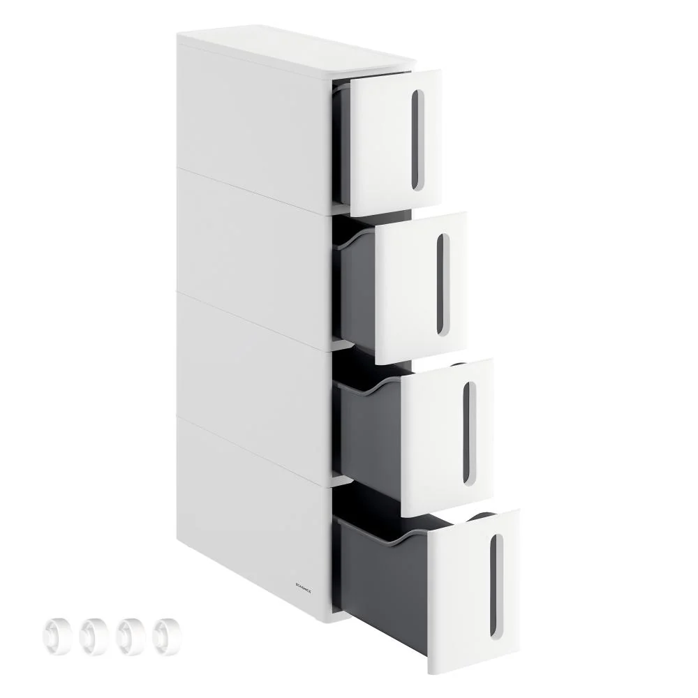 Carrello con 4 Cassetti - Image 2