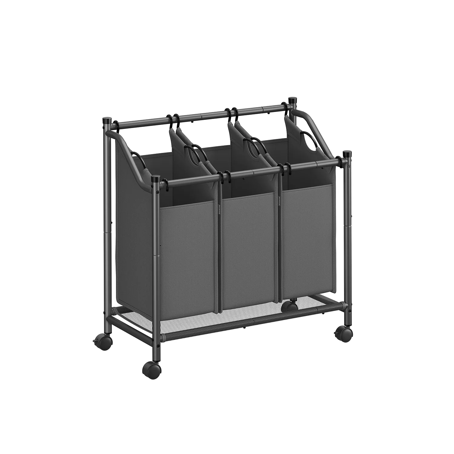 Carrello Portabiancheria con Sacchi Rimovibili per Lavanderia Camera da Letto - Image 5