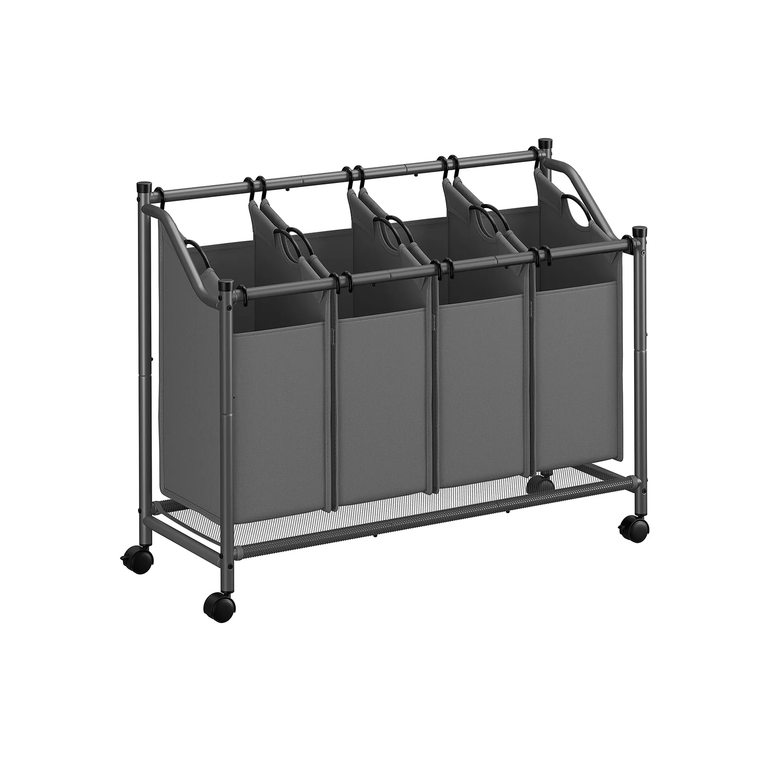 Carrello Portabiancheria con Sacchi Rimovibili per Lavanderia Camera da Letto - Image 7