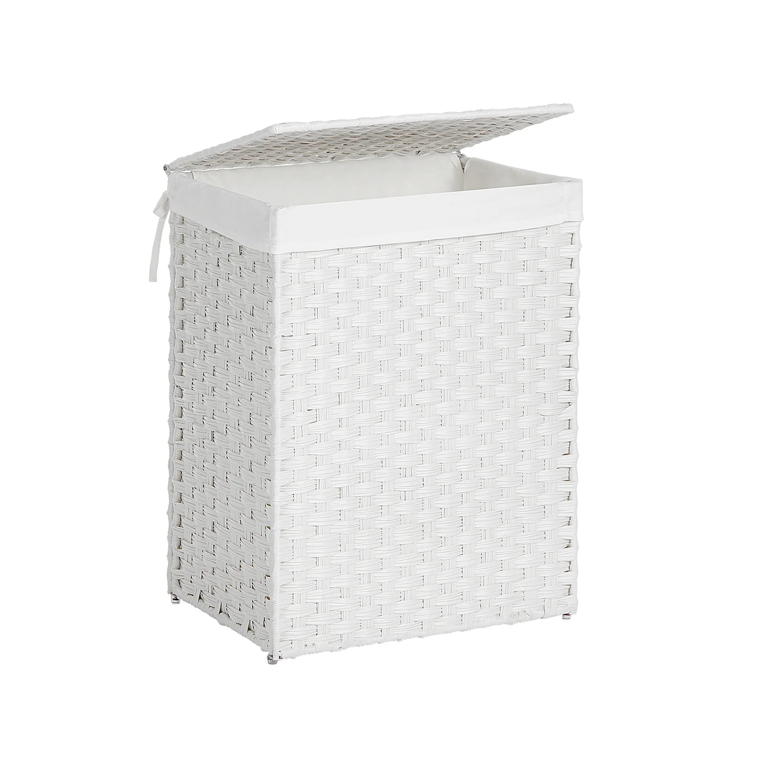 Cesto Portaoggetti con Coperchio per Coperte Vestiti - Image 4