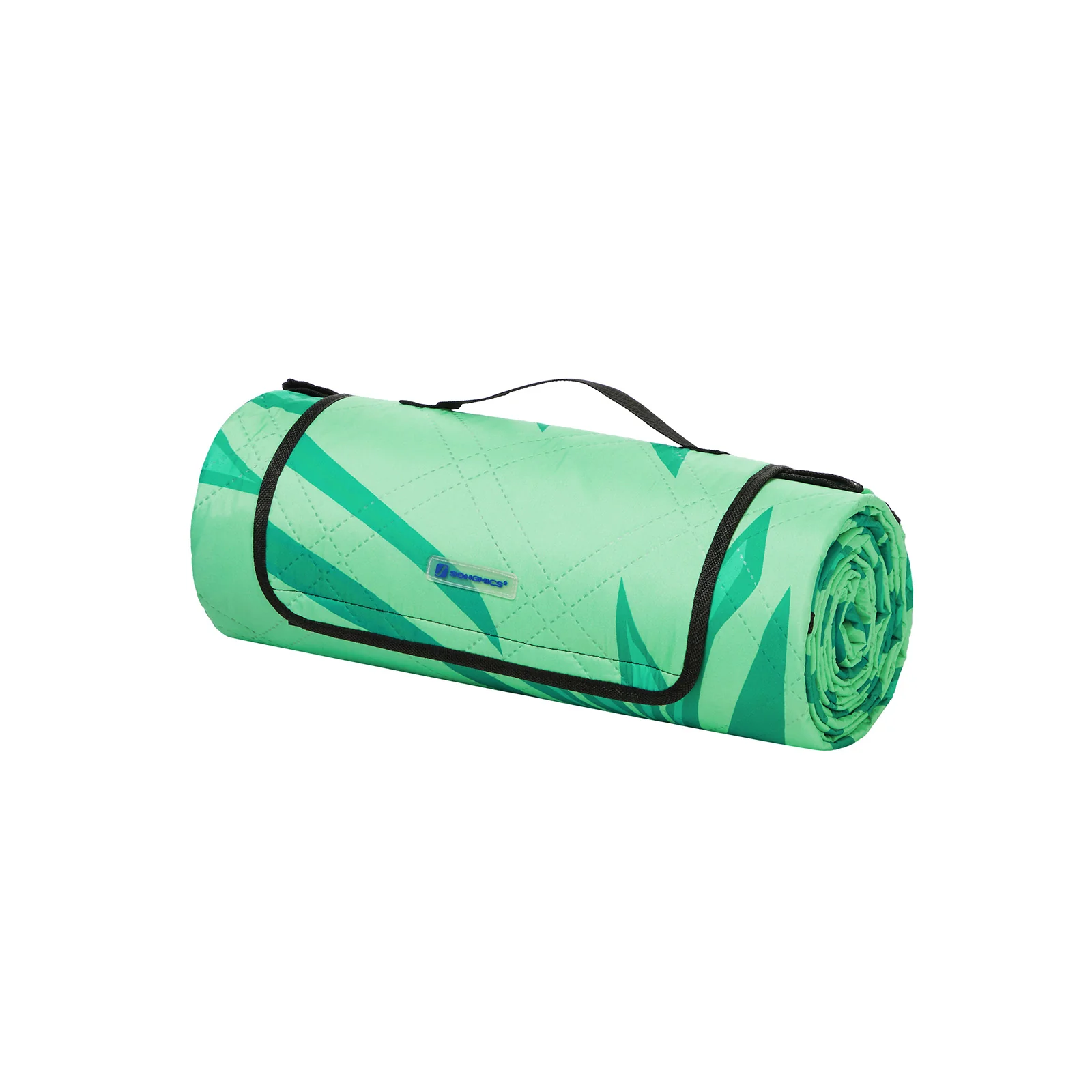 Coperta Picnic Motivo a Felce e Verde
