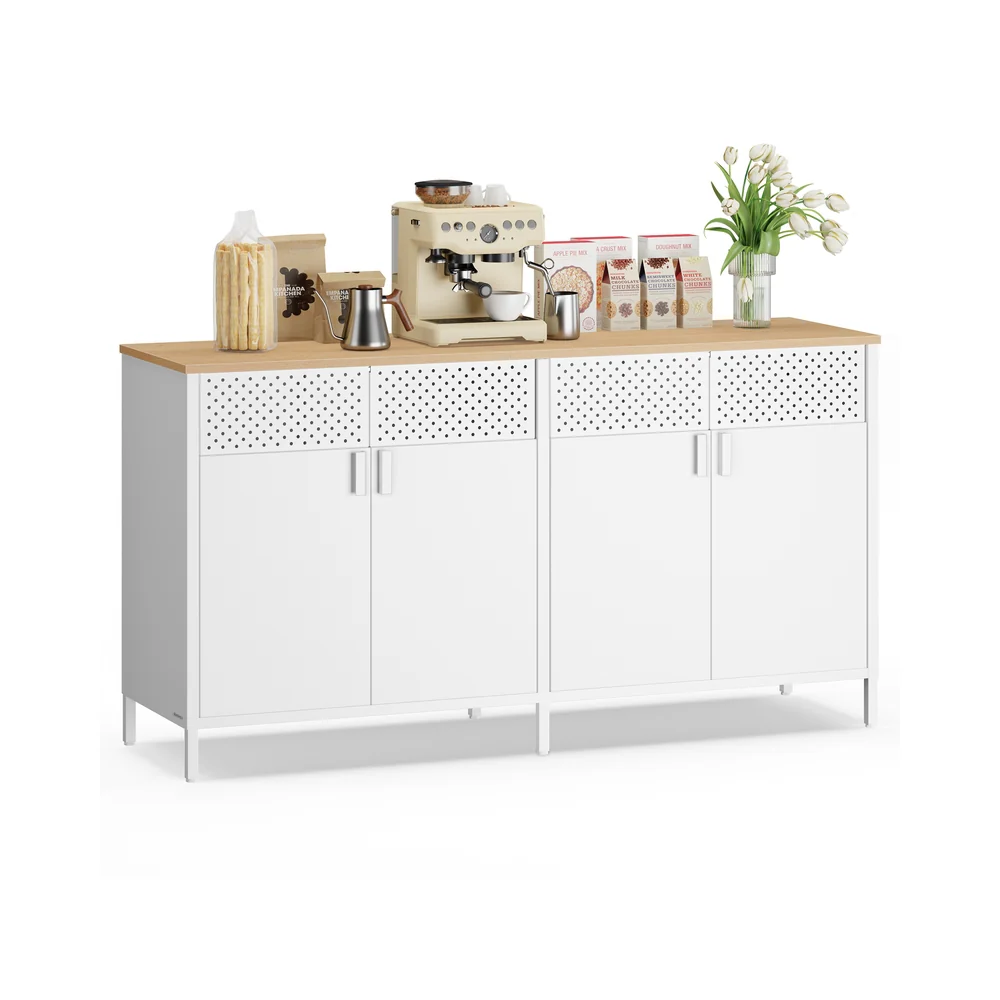 Credenza in Metallo con Ripiano Regolabile - Image 6