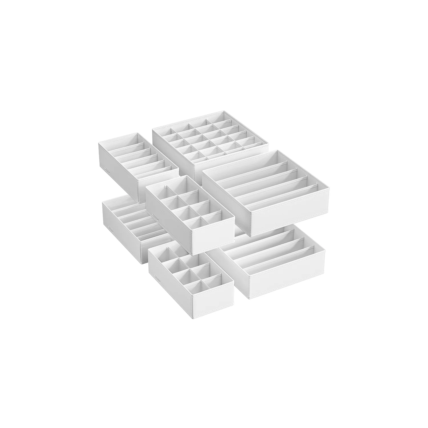 Set di Divisori per Cassetti per Biancheria Intima Pieghevole - Image 3