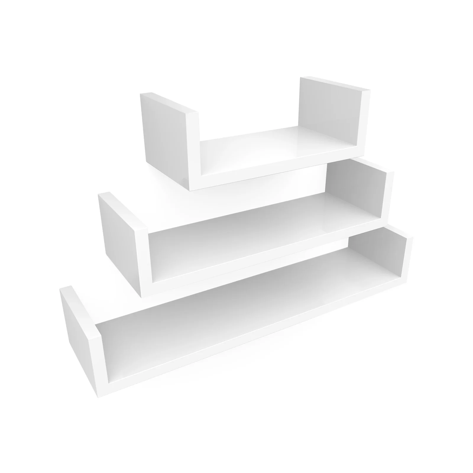 Set di Mensole Decorative da Muro Design Moderno - Image 3