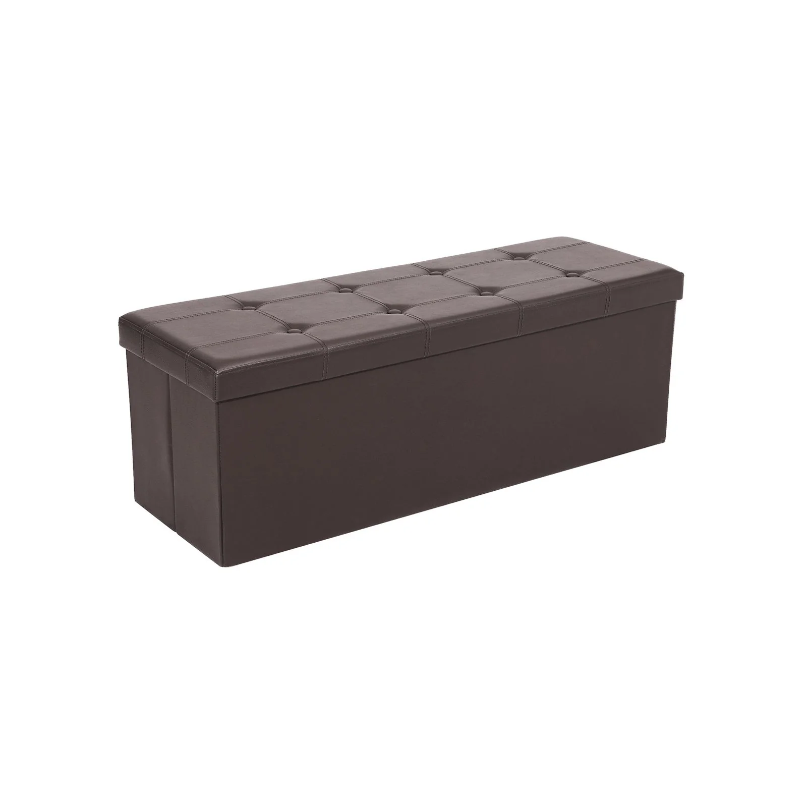 Pouf Contenitore Marrone