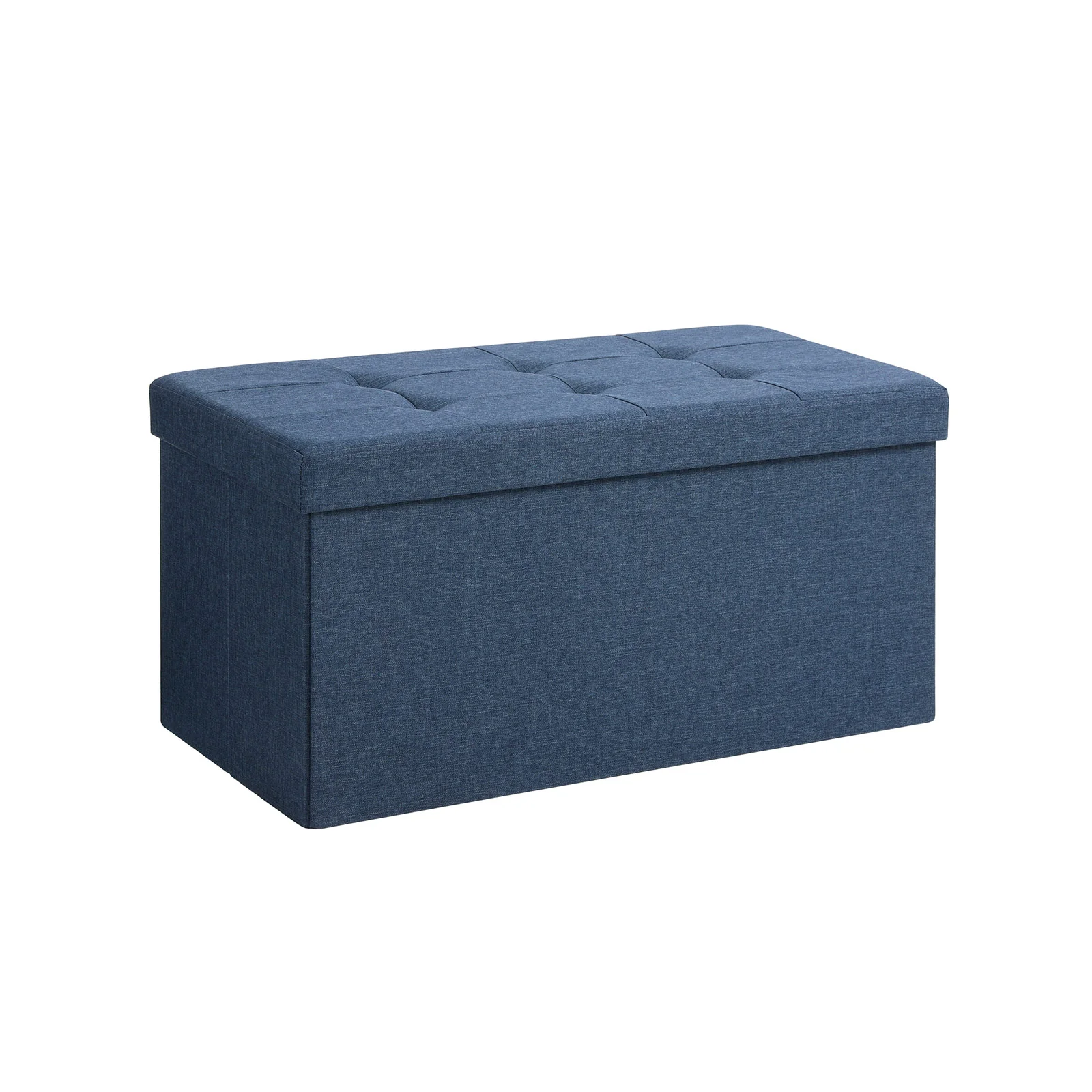 Pouf Panca Contenitore con Coperchio Sollevabile - Image 3