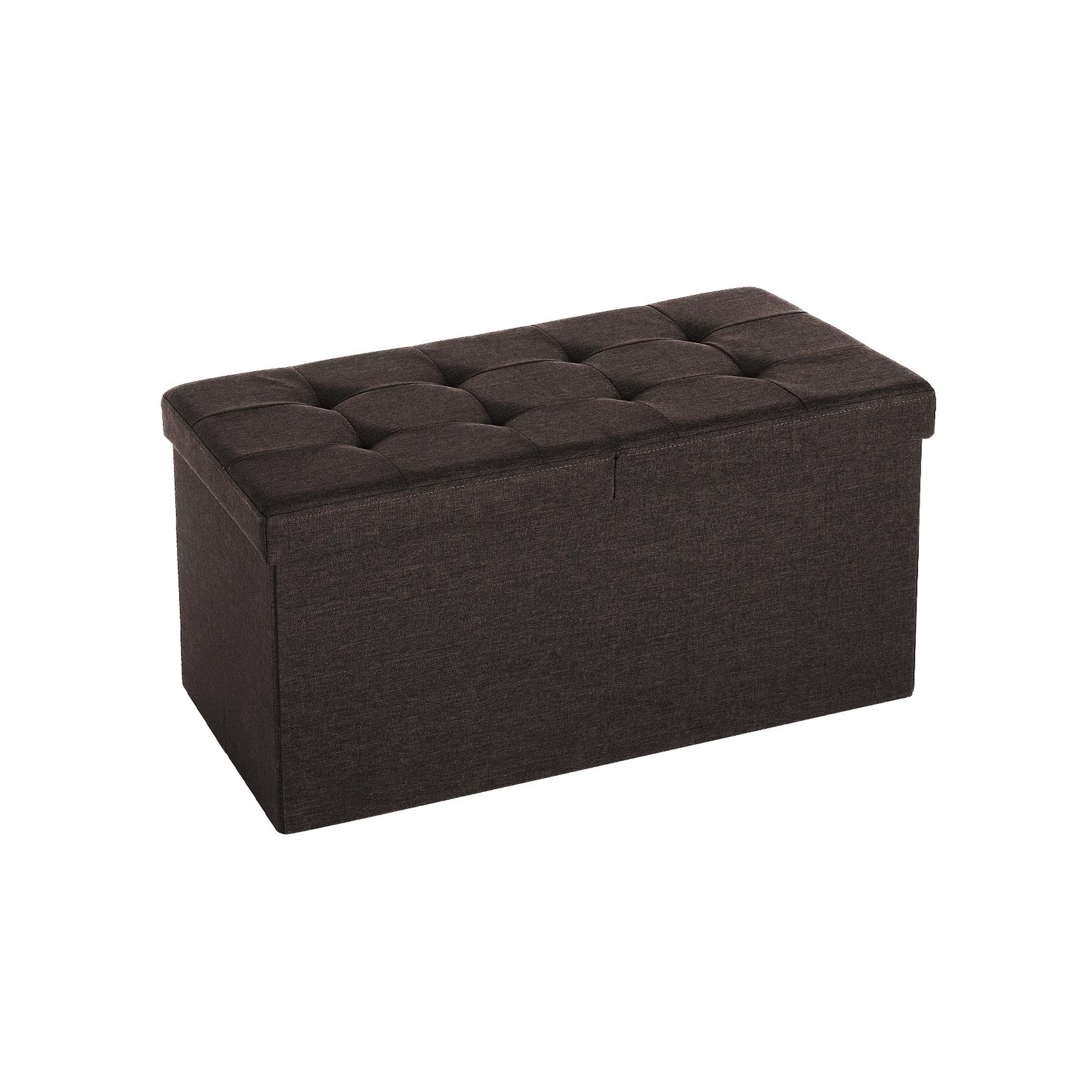 Pouf Panca Contenitore con Coperchio Sollevabile - Image 4