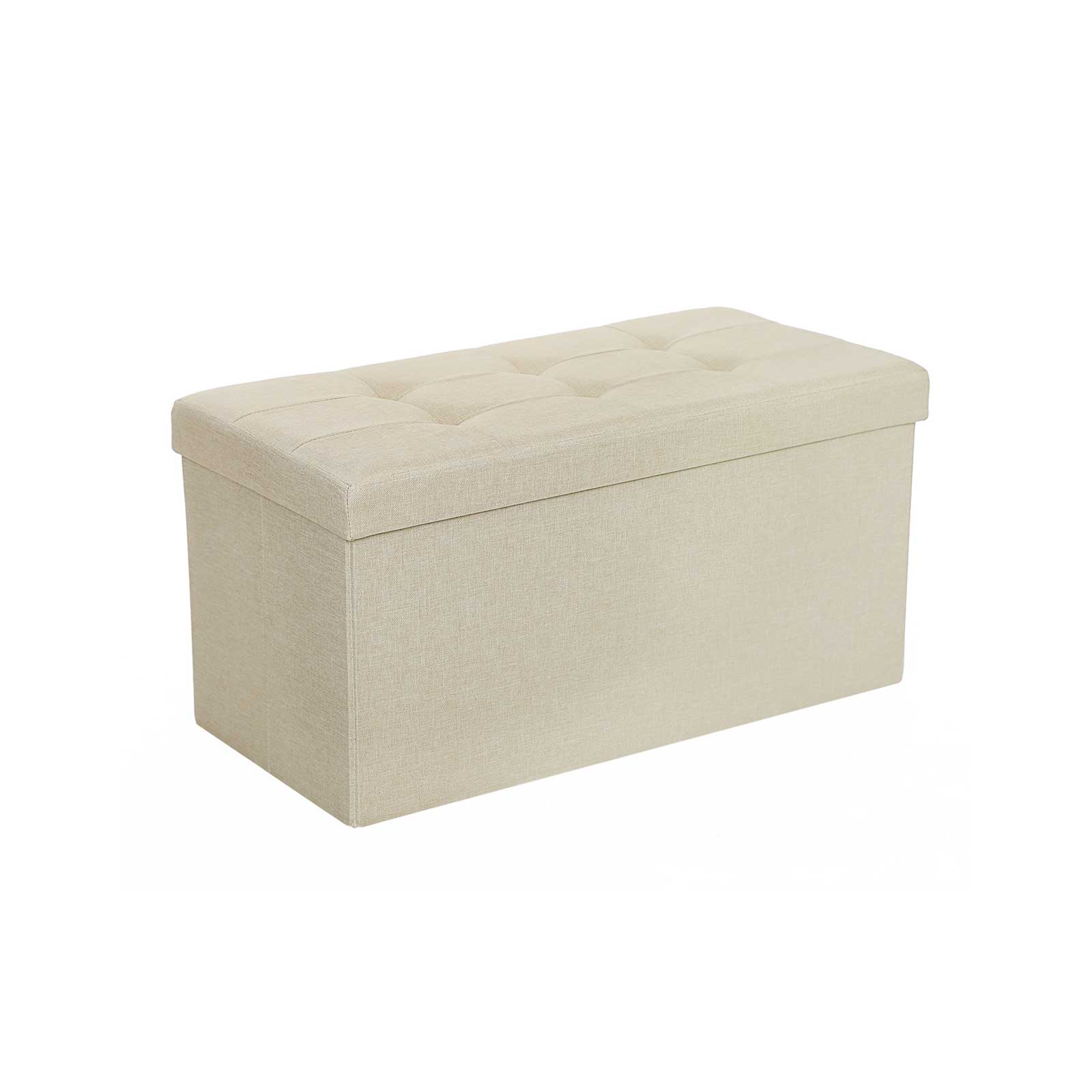 Pouf Panca Contenitore con Coperchio Sollevabile - Image 5