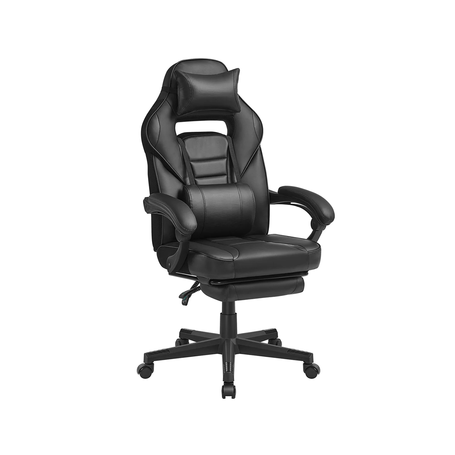 Sedia da Ufficio Ergonomica con Poggiapiedi Telescopico Schienale Regolabile - Image 4