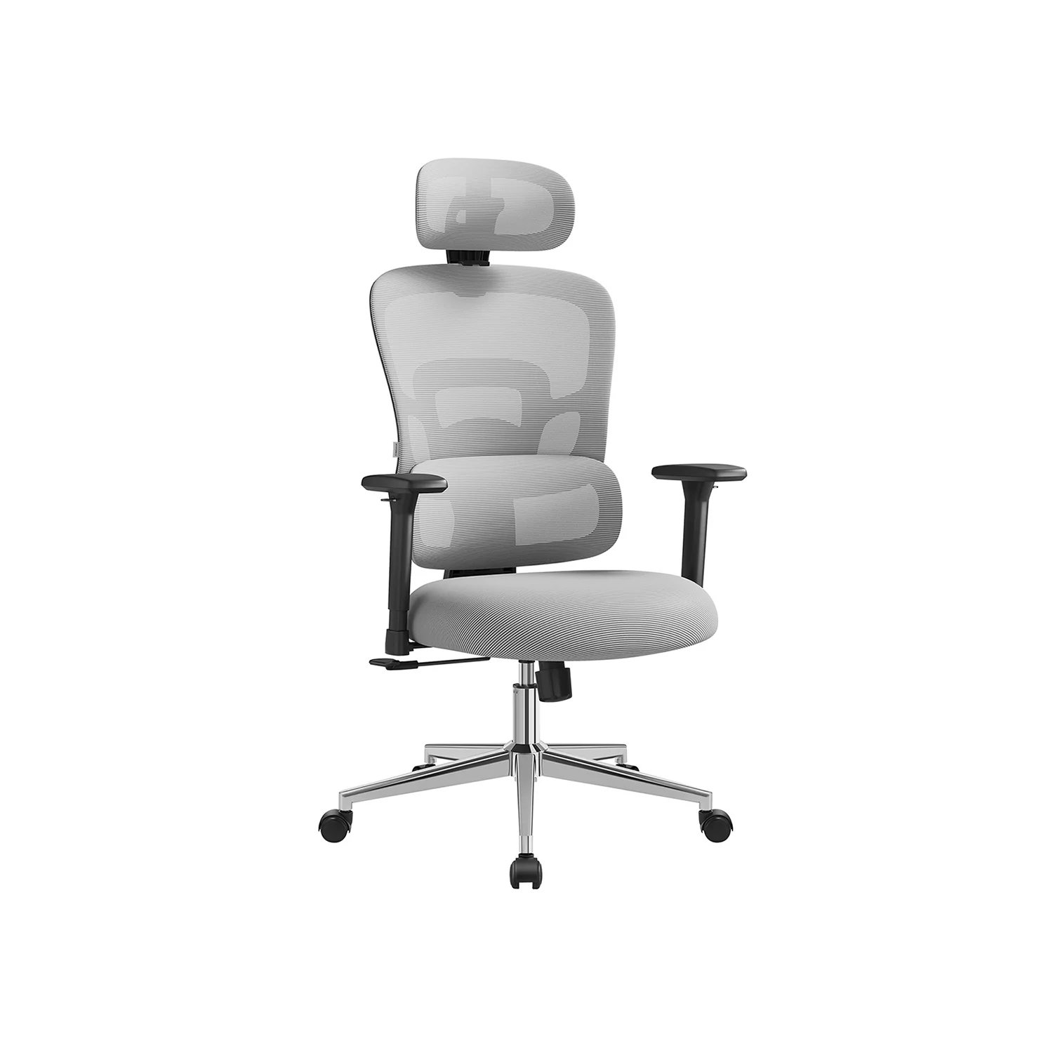 Sedia da Ufficio Ergonomica in Rete Regolabile con Poggiatesta - Image 2