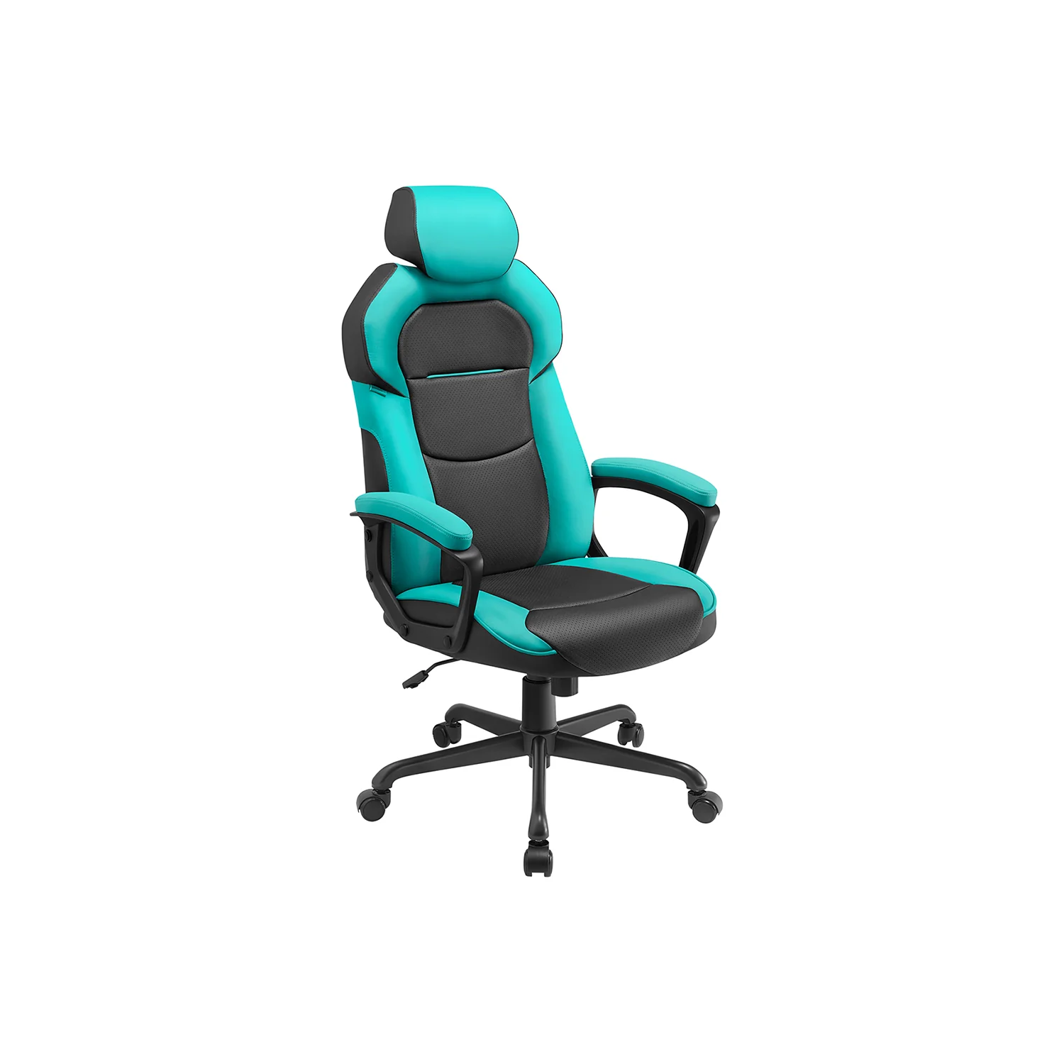 Sedia da Ufficio Gaming Regolabile in Altezza PU e Cotone-lino - Image 2