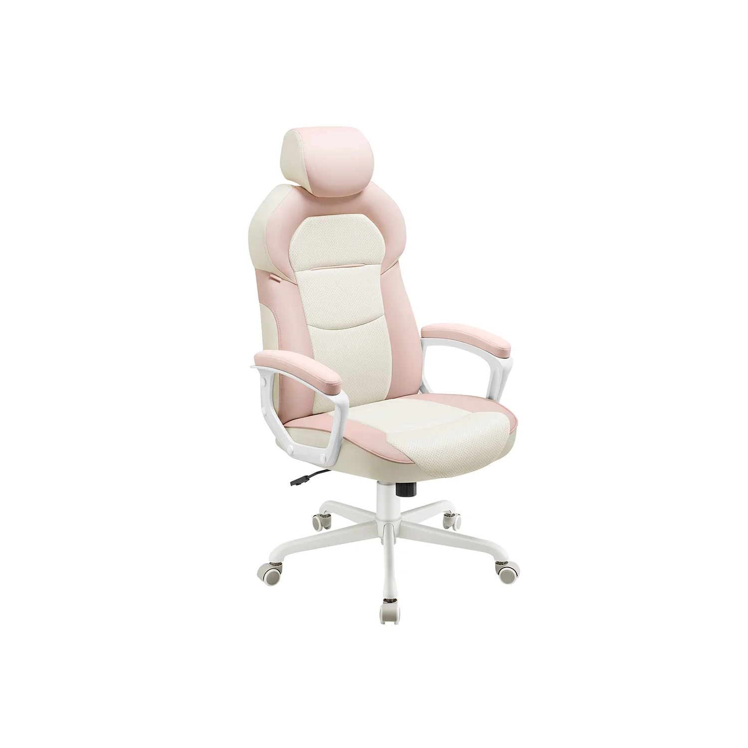 Sedia da Ufficio Gaming Regolabile in Altezza PU e Cotone-lino - Image 3