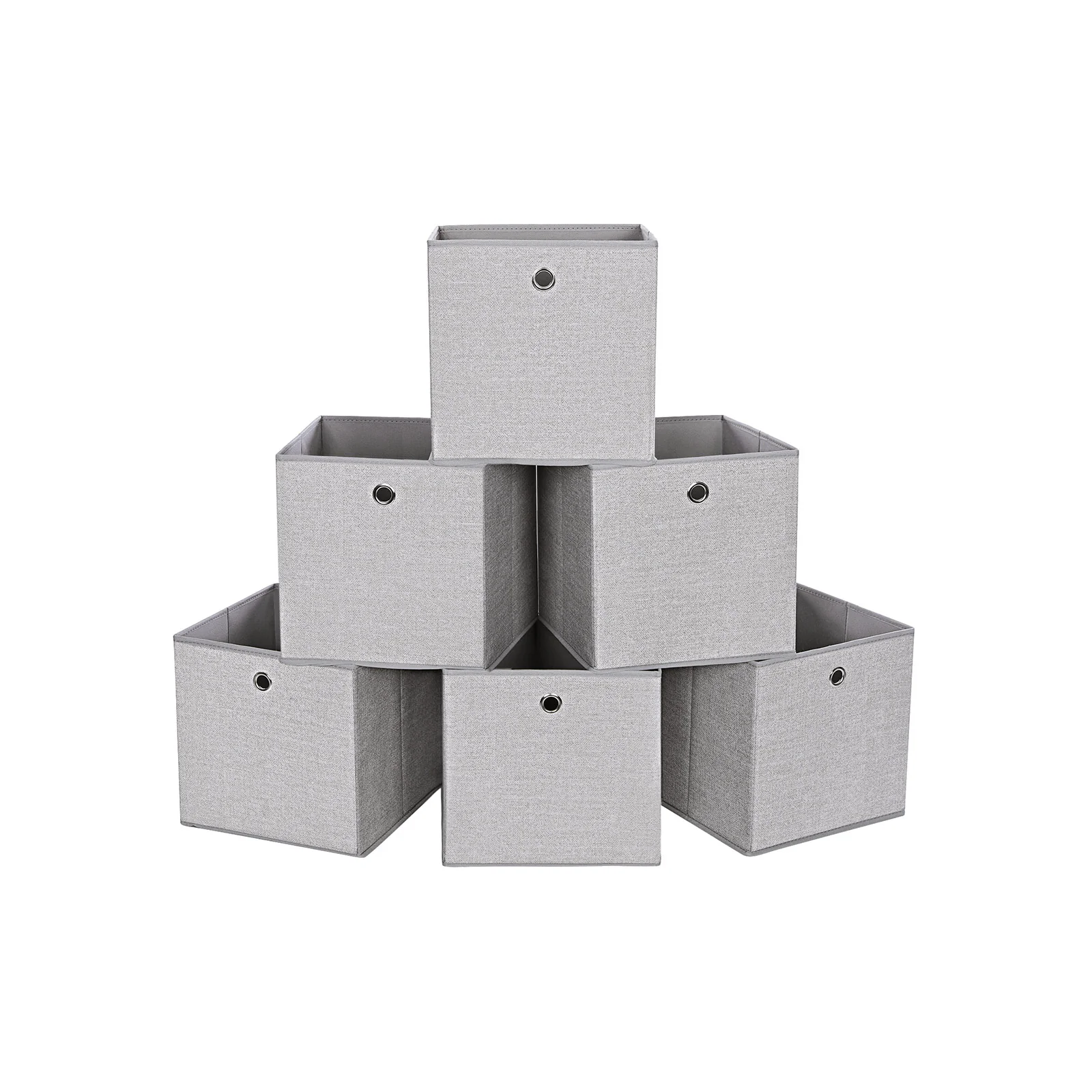Set da 6 Scatole Portaoggetti Contenitori Pieghevoli - Image 2