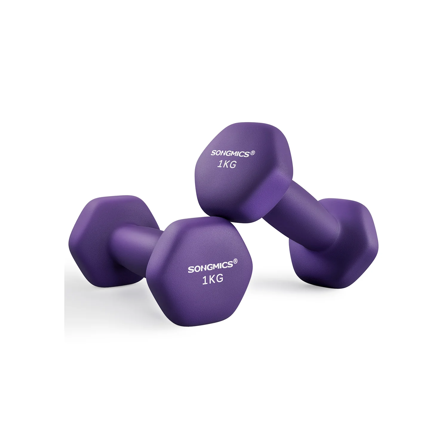 Set di Manubri Esagonali con Superficie in Vinile per Fitness - Image 2