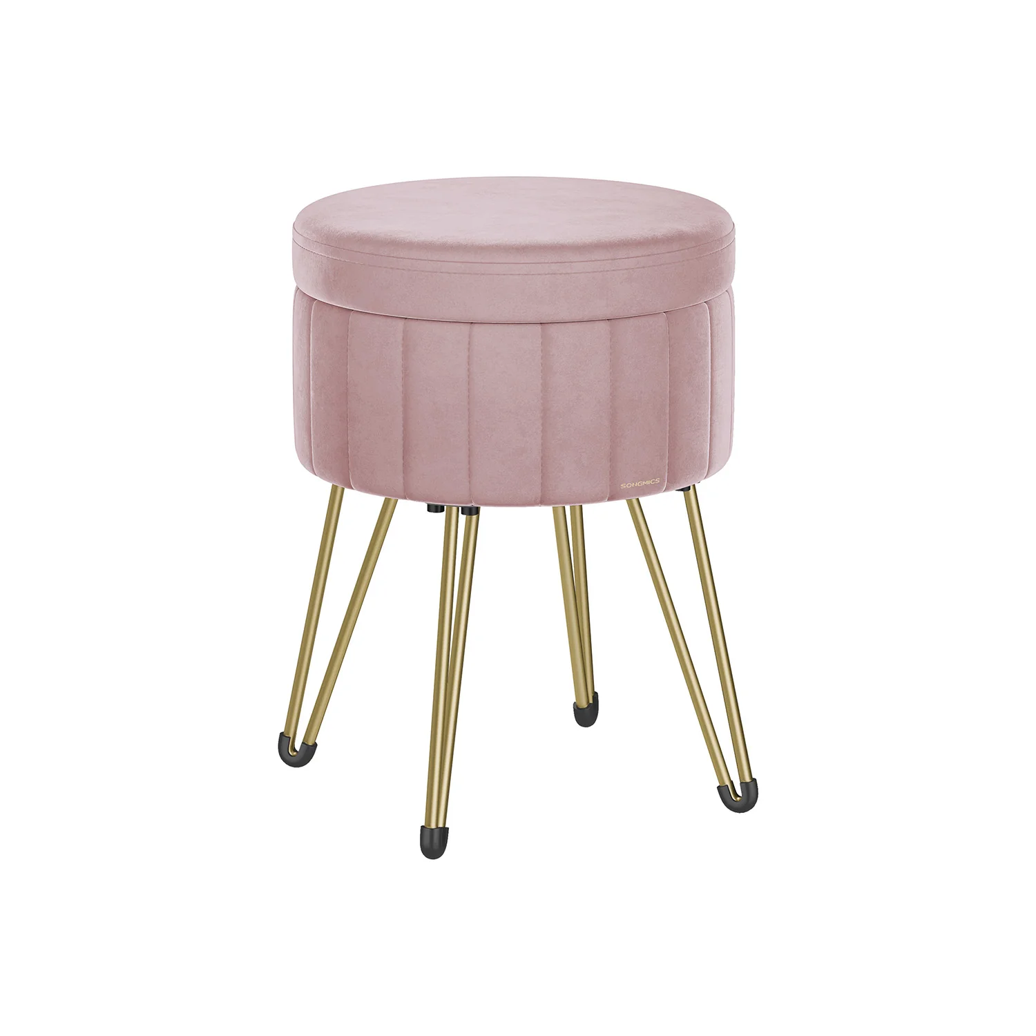 Sgabello Pouf Contenitore Cassapanca Rotonda - Image 3