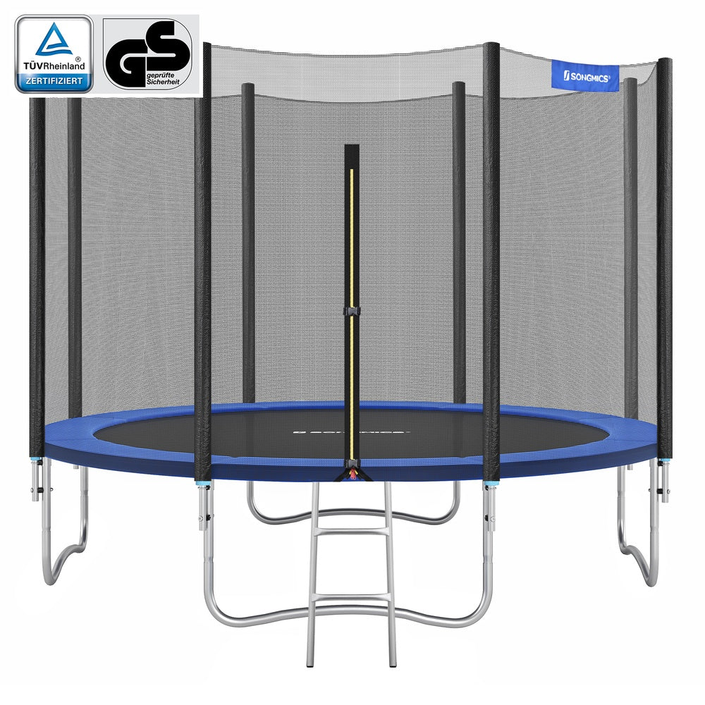 Trampolino da Giardino con Recinto di Sicurezza Coperta per Molle - Image 7