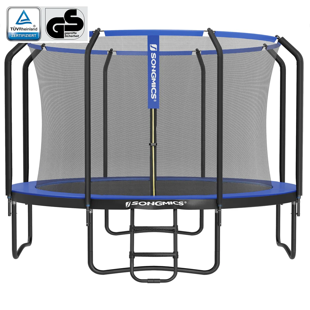 Trampolino da Giardino Rotondo con Rete di Sicurezza Interna - Image 4
