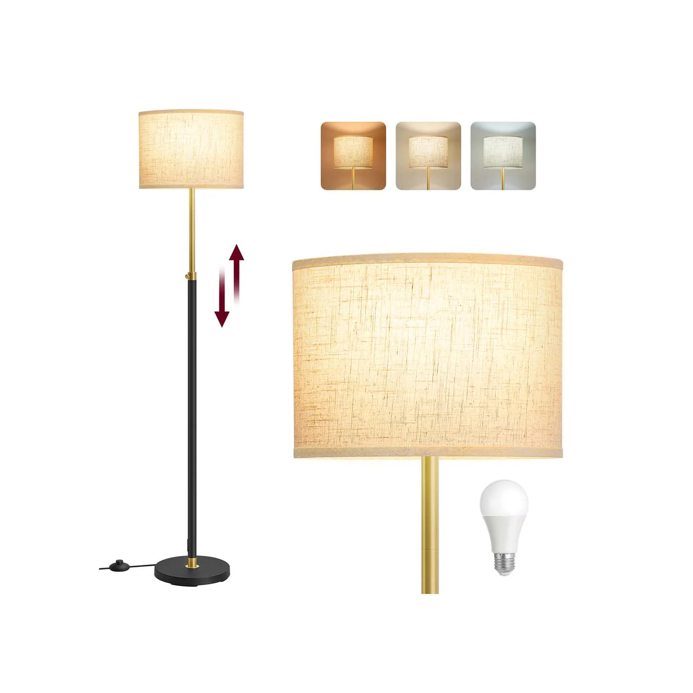 Lampada da Terra Interruttore a Pedale - Image 2