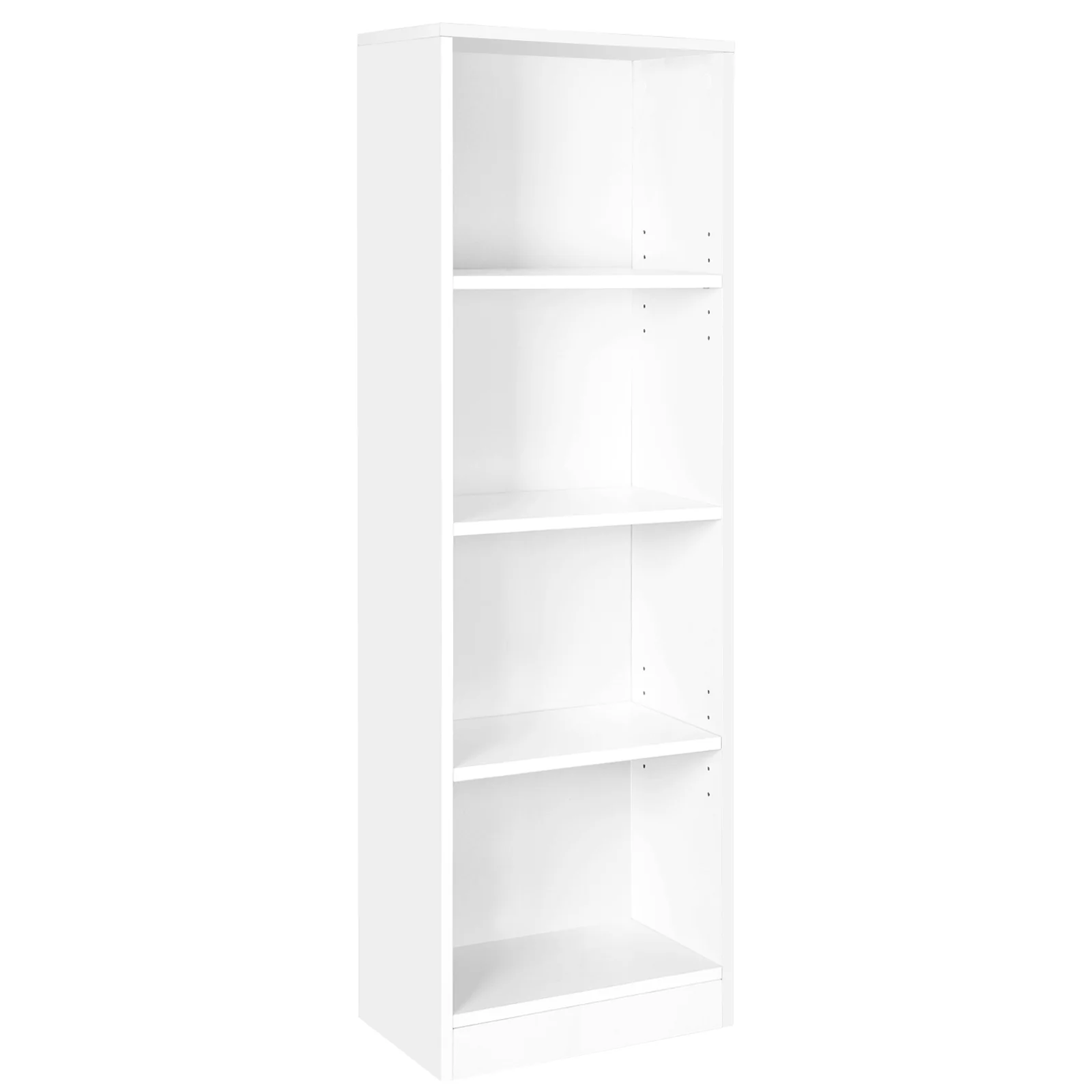 Libreria a 4 Piani con Ripiani Regolabili