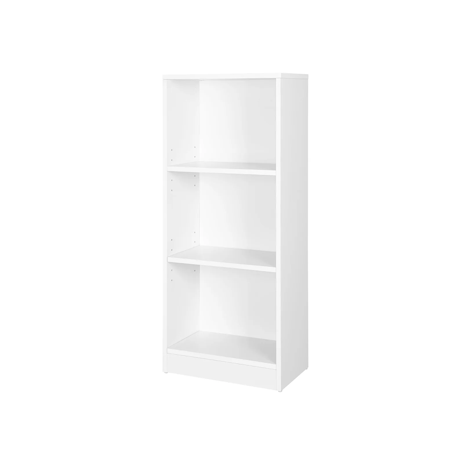 Libreria di Legno a 3 Ripiani Regolabili