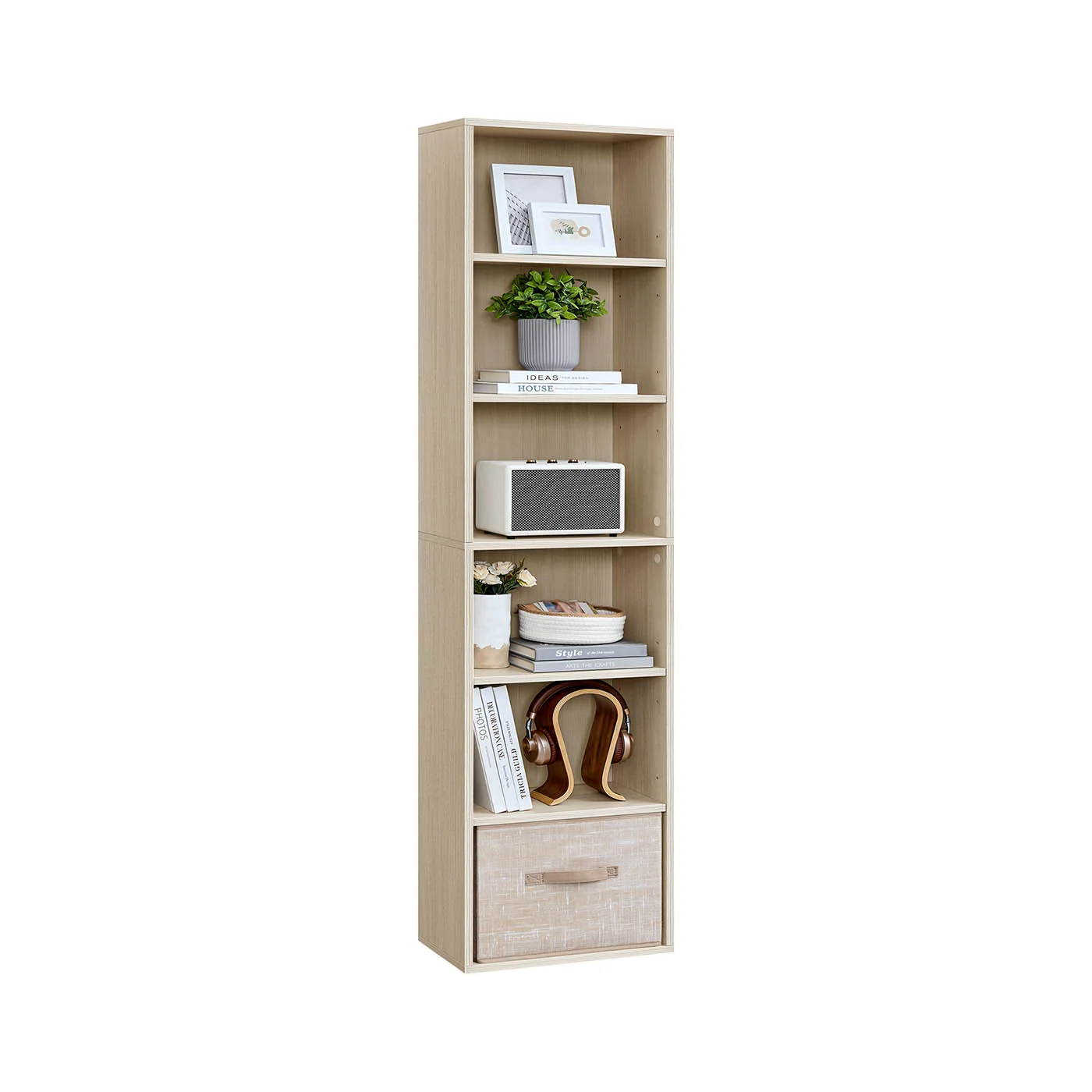 Libreria Scaffale da Terra per Soggiorno Ufficio Camera da letto - Image 4