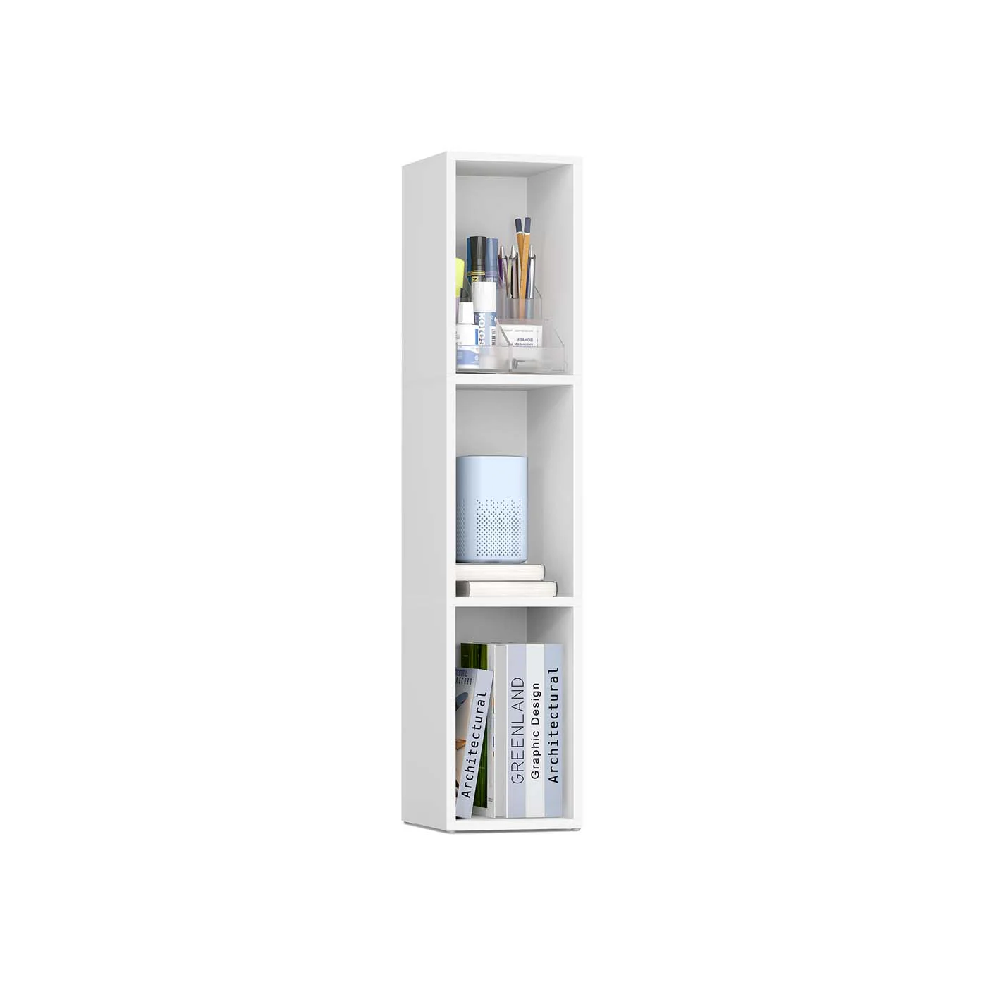 Libreria scaffale a ripiani con scomparti aperti - Image 3
