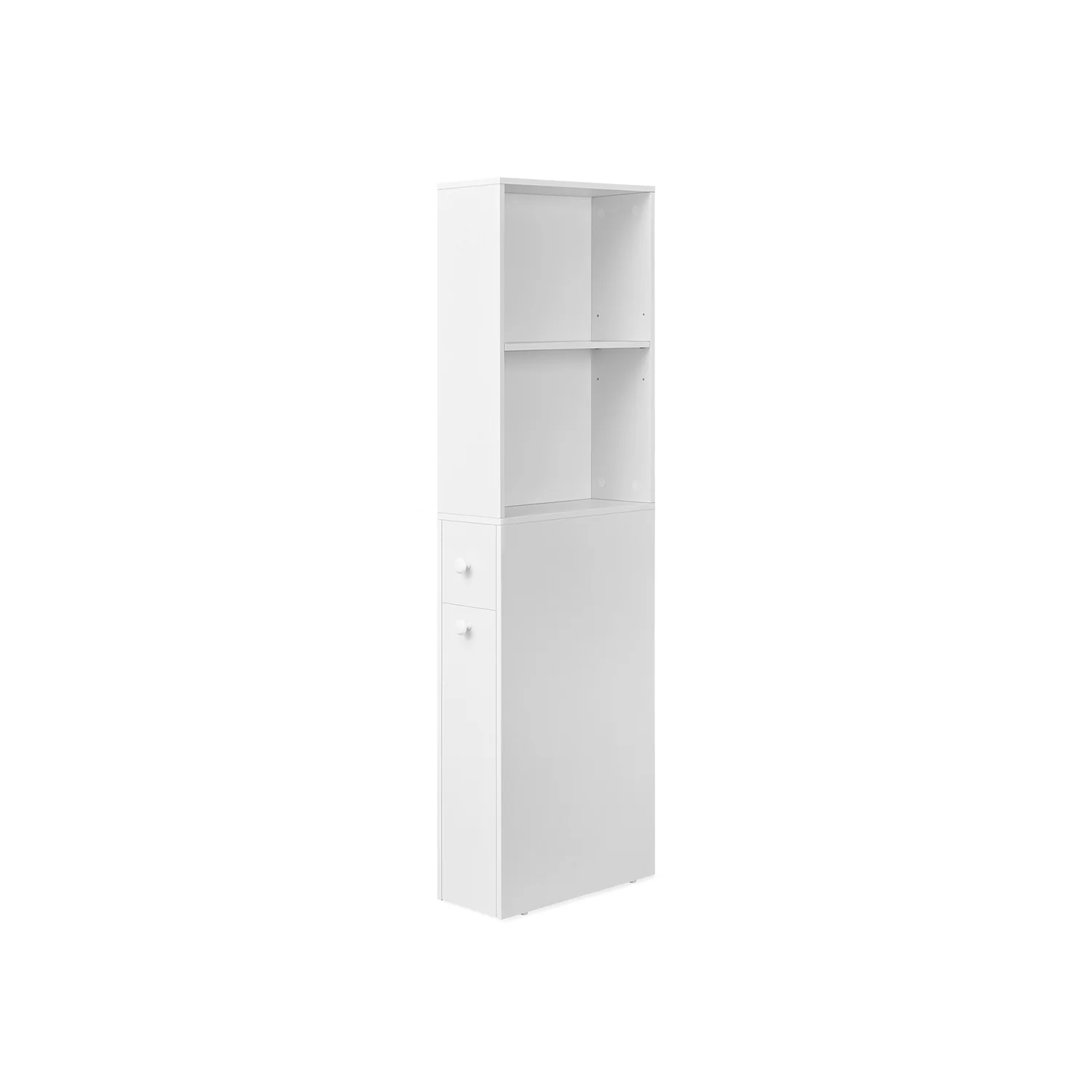 Mobile da Bagno Alto Bianco Classico