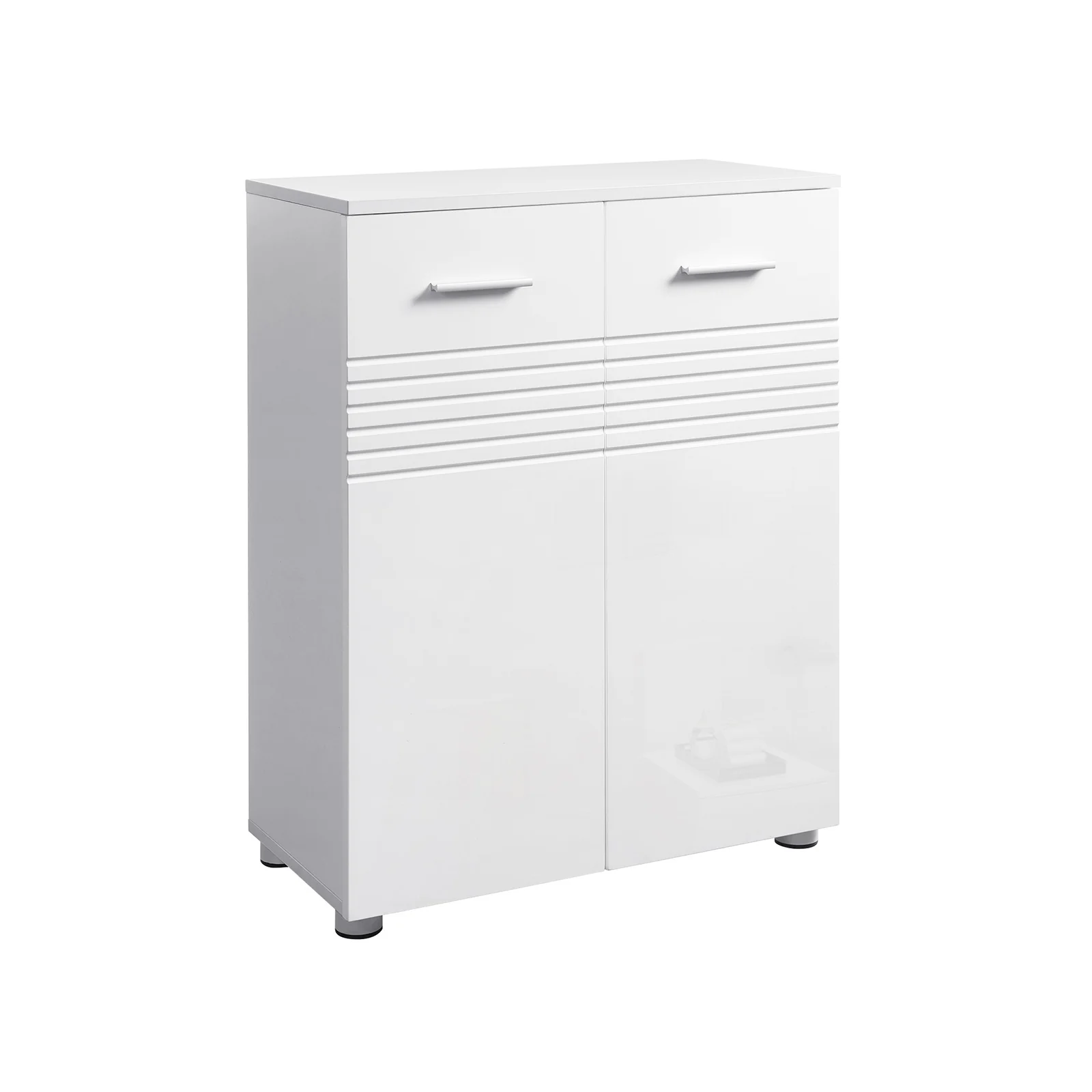 Mobiletto Bagno con Cerniere Ammortizzate