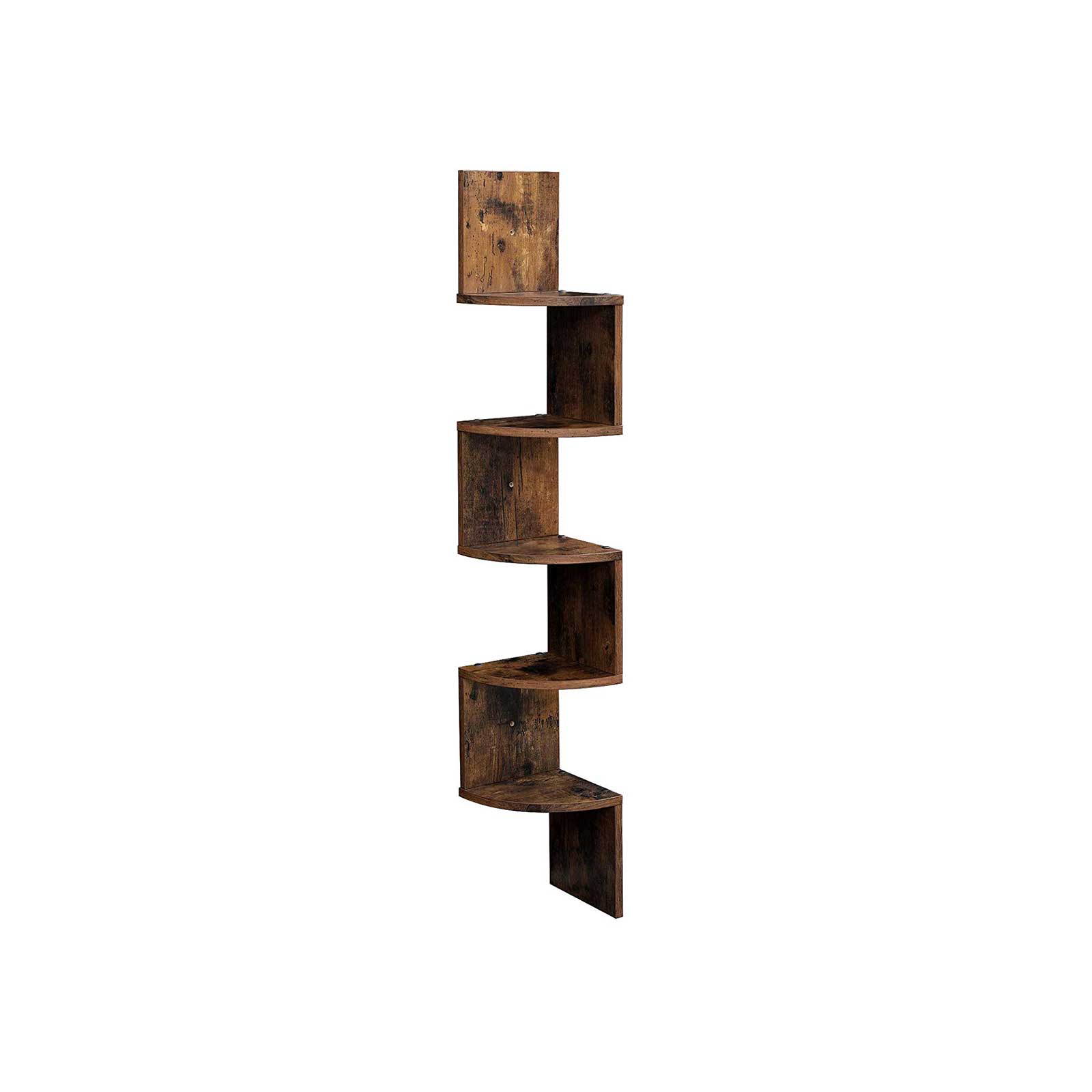 Scaffale Angolare a Parete con 5 Ripiani - Image 2