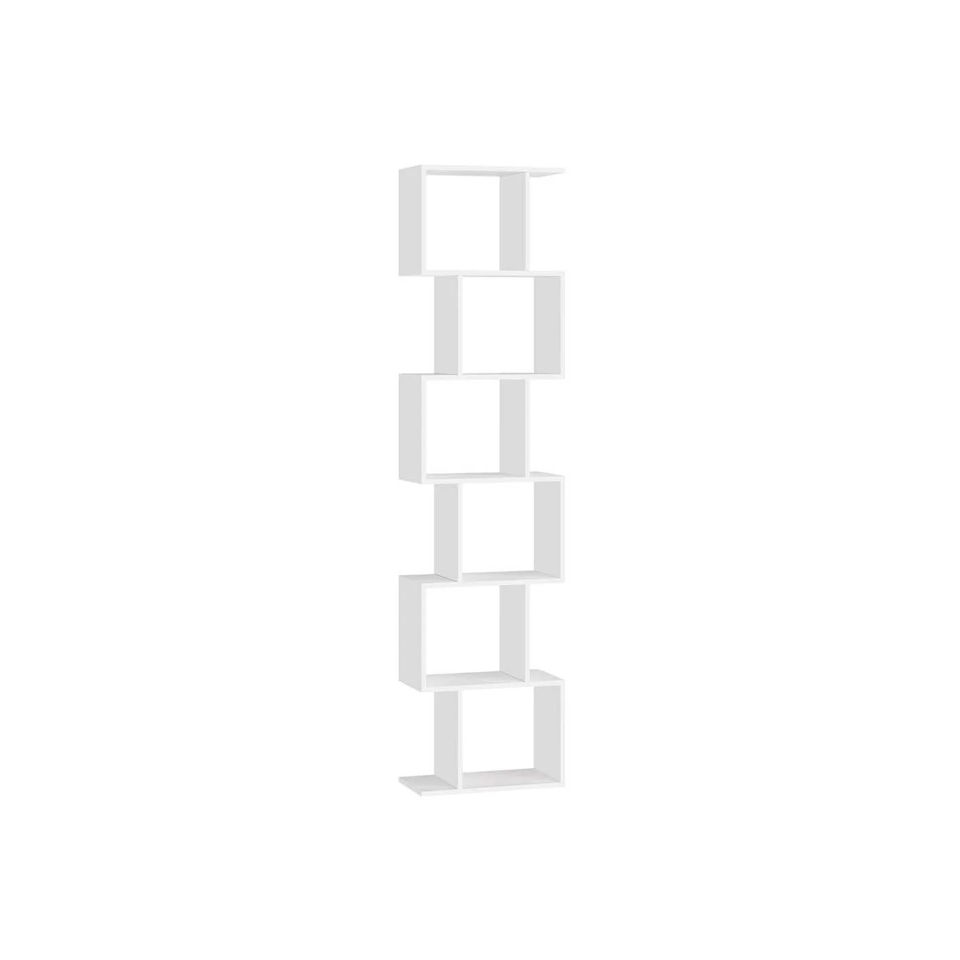 Scaffale libreria moderno con ripiani e scomparti - Image 2