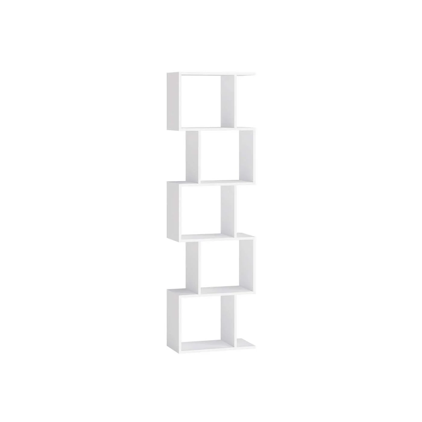 Scaffale libreria moderno con ripiani e scomparti - Image 4