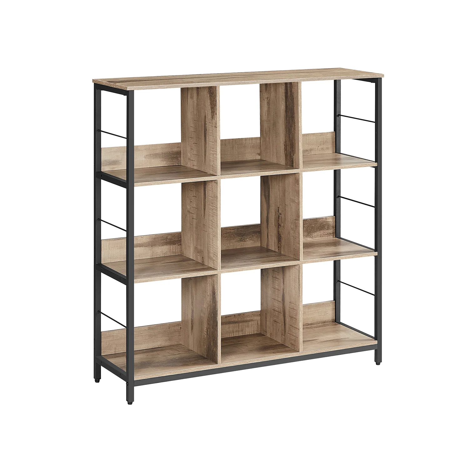 Libreria Scaffale con Ripiani Aperti per Soggiorno Studio Cucina Camera da Letto - Image 2