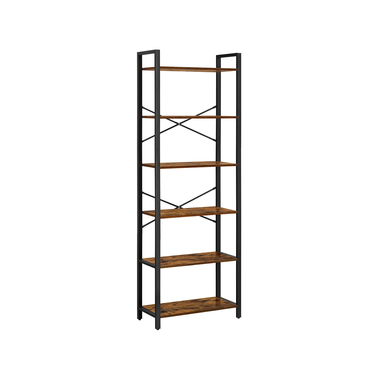 Scaffale Libreria Alta e Capiente con Struttura in Acciaio - Image 7