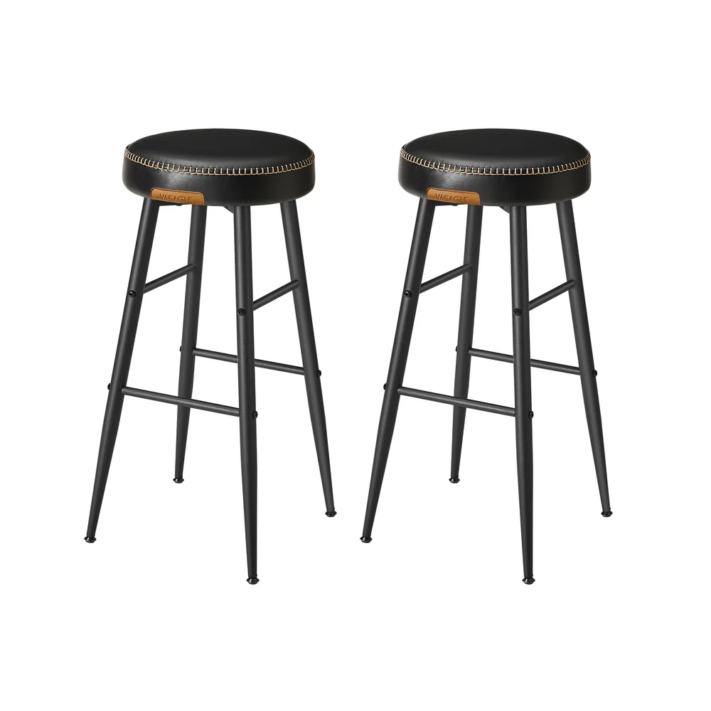 EKHO Collezione Sgabelli Cucina in PU con Cucitura - Image 6