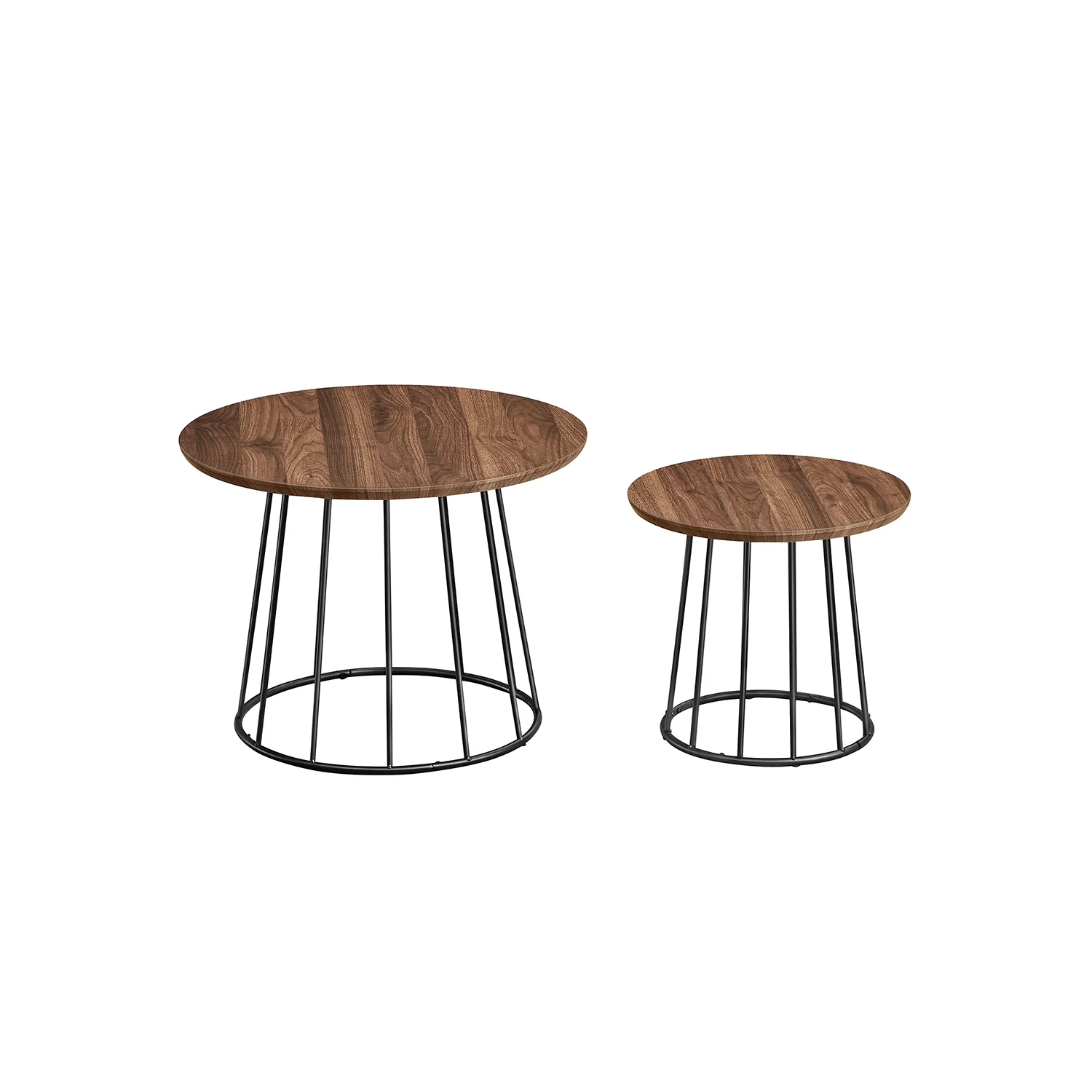 Set di 2 Tavolini da Caffè Rotondi - Image 3