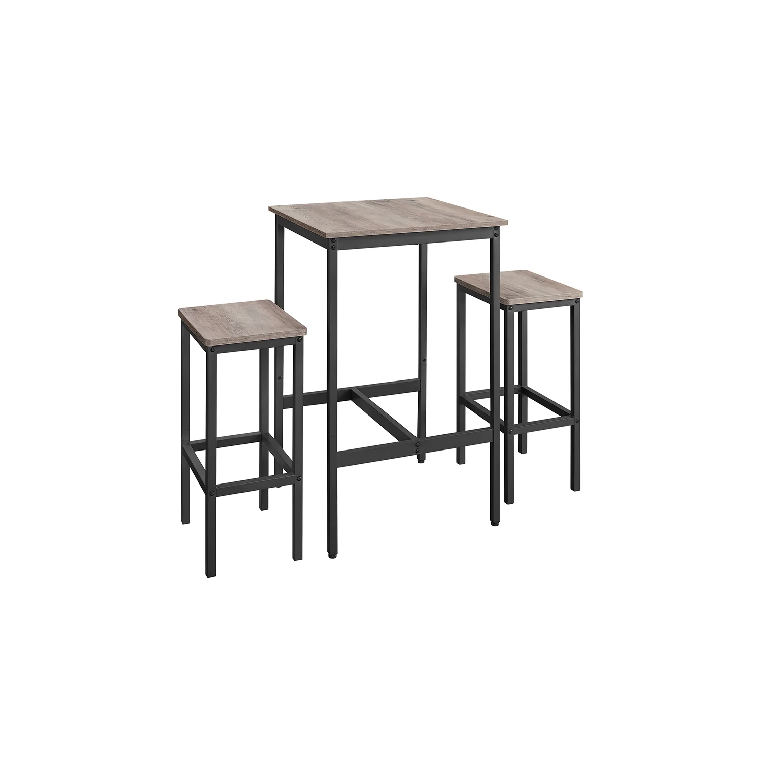 Tavolo da Bar con Sgabelli per Sala da Pranzo Cucina - Image 2