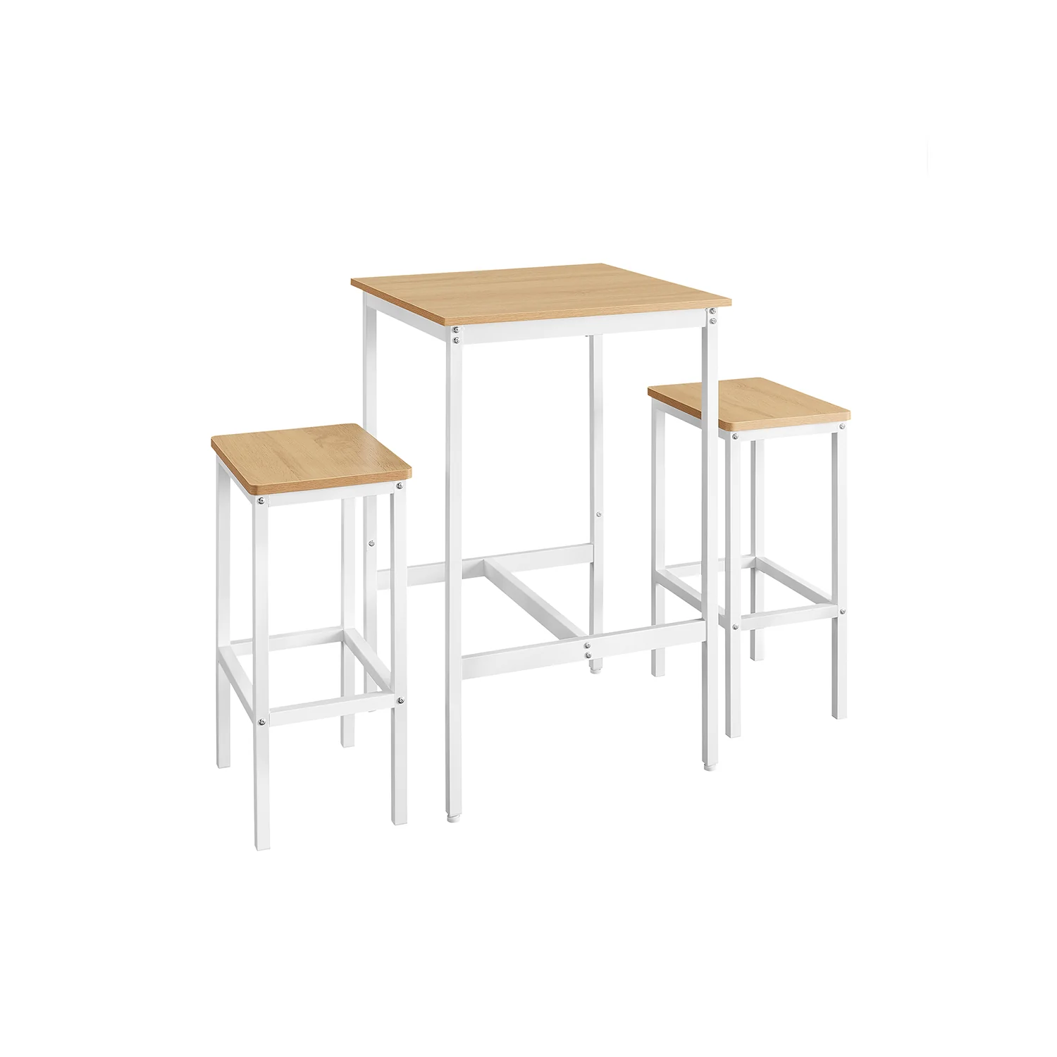 Tavolo da Bar con Sgabelli per Sala da Pranzo Cucina - Image 4
