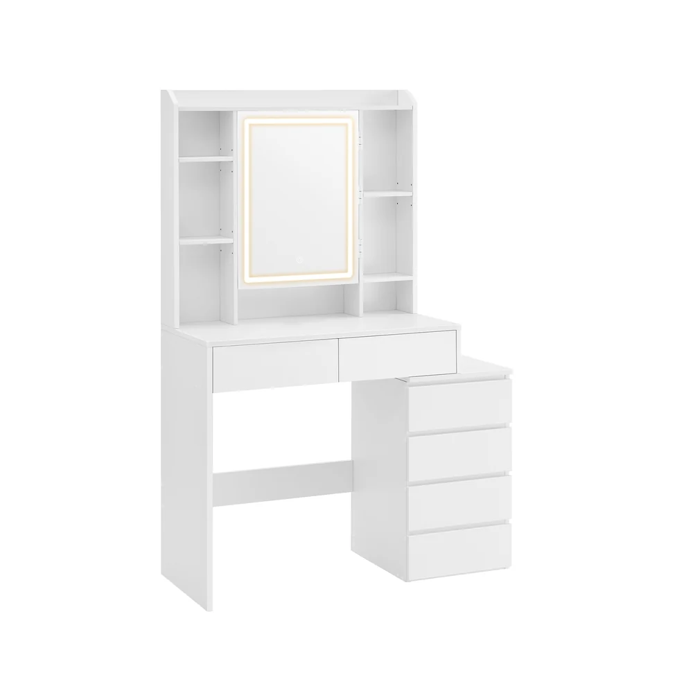 Toeletta con Luci LED a Luminosità Regolabile